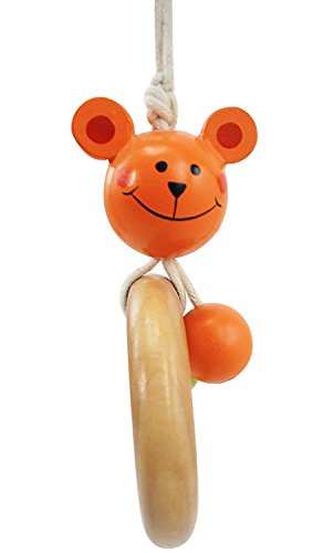 Bieco 23000015 – Baby Holz Spieltrapez höhenverstellbar ca. 64 x 55 cm - 5