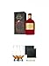 Produktbild Penderyn Bryn Terfel 41% 0,7 Liter + The Glencairn Glass Whisky Glas Stölzle 2 Stück + Schiefer Glasuntersetzer eckig ca. 9,5 cm Ø 2 Stück