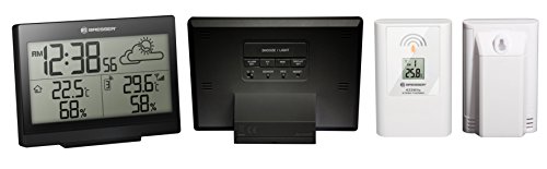Bresser Funkwetterstation Temeo Trend LG mit Außensensor, schwarz - 5