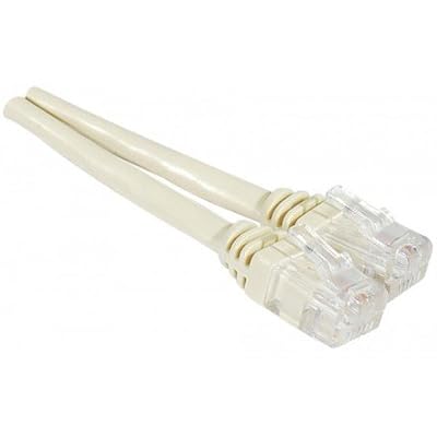Dexlan Cable ADSL 2+ Cordon Torsadé avec connecteur RJ11 5 m