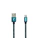 Price comparison product image iPhone Cable 3m / 9.8ft JSCA Nylon Braided Lightning Cable/ iPhone Charger Cable for iPhone 6 / 6s / 6 plus / 6s plus / 5 / 5s / 5c / SE / 7 / 7 plus - 3 m (9.8ft) - BLUE