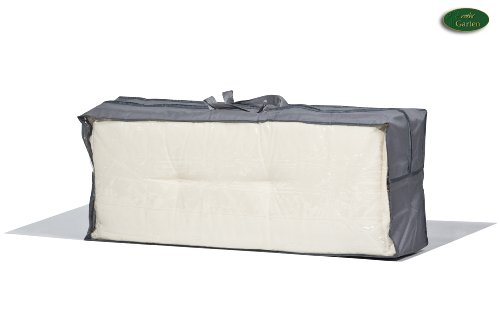 Premium Schutzhülle für 4 Gartenmöbelauflagen aus Polyester Oxford 600D von ‚mehr Garten‘ — Tragetasche für Gartenstuhlauflagen - 4