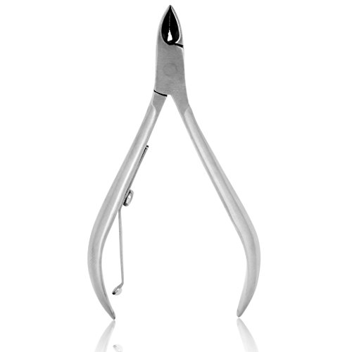 Footful Stainless Steel Cuticle Nipper for Nail Art Manicure Pedicure
