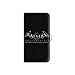 Produktbild Cokitec Leather Flip Case Schale iPhone 7 WB License Batman Arckam Knight - Logo Noir