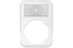 PCCB MINGT 10 Piezas Soporte Acrílico para Monedas de 26,5 mm, Estuche Protector y Caja de Almacenamiento para Colección y Suministros de Monedas