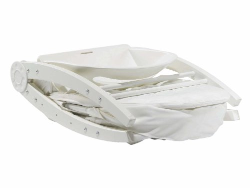 Baby Dan 2651-04-01-02-85 – Angel – Komplet (Wiege, Matratze, Liege und Hochstuhl, Sitzverkleiner) - 2