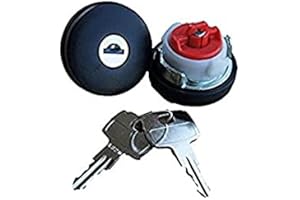 EMMEA TAPPO CON CHIAVE COMPATIBILE CON CITROEN C2 C3 C4 C8 207 308 COMPATIBILE CON FIAT SCUDO II COMPATIBILE CON PEUGEOT 1007 BENZINA CAPPUCCIO CHIUSURA CARBURANTE SICUREZZA
