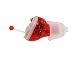 Produktbild Super Mini Invisible Hearing Aid Gerät Hilfsmittel Hörgerät Hörhilfe Hörverstärker mit Tragebügel (Hörgerätset mit Batterien + Aufsätzen) (RED)