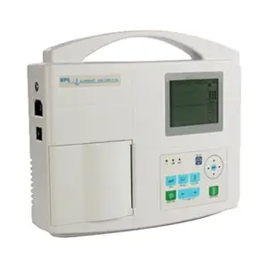 Genmed BPL Cardiart 6208 View 3 Channel ECG Machine (White)