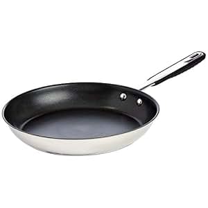 PADELLA DRITTA A FRIGGERE 3MM ANTIADERENTE CON MANICO TUBOLARE INOX CM 28 H 6 PADELLA DRITTA A FRIGGERE 3MM ANTIADERENTE CON MANICO TUBOLARE INOX CM 28 H 6