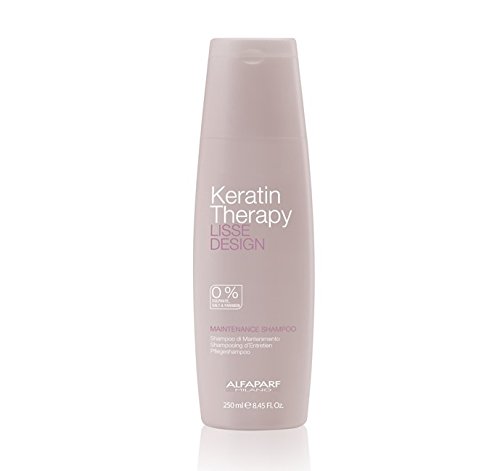 Alfaparf Keratin Therapy Lisse Design Maintenance Shampoo 250 ml SET with STAPIZ Hair Shampoo 15 ml or Mask 10 ml
