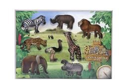 Preisvergleich Produktbild Eddingtons 8 Piece Safari Cookie Cutter Set