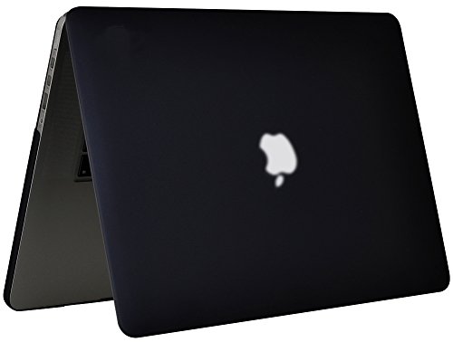 Topideal 15-Inch Rubberized Frosted Hardshell Case Cover for MacBook Pro 15 4  with Retina Display A1398 - NEWEST VERSION  Topideal 15-Inch-Black