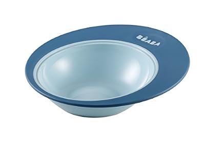 Béaba Ellipse Assiette Ergonomique Bleu