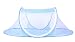 Hosaire 1X Foldable Infant Baby Kid Child Pop Up Cot Bed Mosquito Fold Net Tent Blue