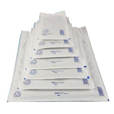50 x Enveloppes à bulle d'air Blanc - T. K / 10 [ 370 x 480 mm ] Enveloppes matelassées Enveloppes