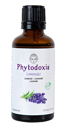 Aceite esencial de Lavanda 50ml | 100% Natural y Puro | Calidad terapéutica | Terapia de masajes Aromaterapia Cuidado de la piel