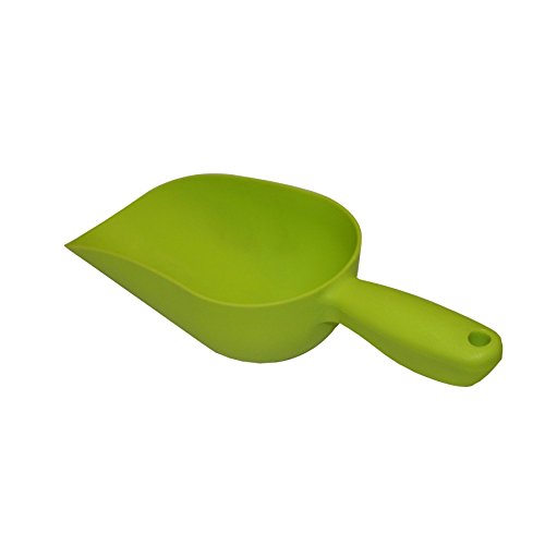 Preisvergleich Produktbild Schaufel 285mm grün Kunststoff Gartenschaufel Streuschaufel Sackschaufel