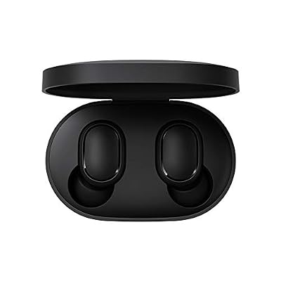 Xiaomi Redmi Airdots,TWS Bluetooth 5.0 Auricolari Cuffie wireless True Stereo Sound Auricolari wireless IPX4 Auricolari Bluetooth resistenti al sudore con microfono Auricolari vivavoce Controllo AI