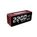 Produktbild QJIAXING Bluetooth-Lautsprecher Digitalwecker mit LED-Anzeige HD-Bass