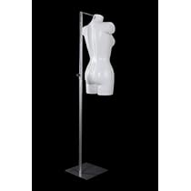Manichino Busto Donna Nero - Altezza 82 Cm | Per Lingerie, Costumi, Vetrine