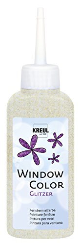 KREUL 42787 Window Color, 80 ml, glitzer orchidee