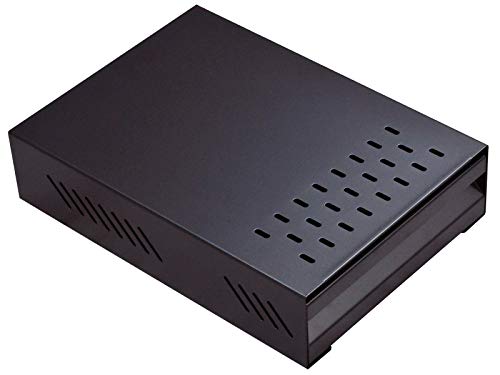 scarlet espresso | Sudschublade »Professionale« für Kaffeesatz aus Edelstahl oder pulverbeschichtetem Stahl; Abklopfbehälter in hochwertiger Barista-Qualität (Schwarz)