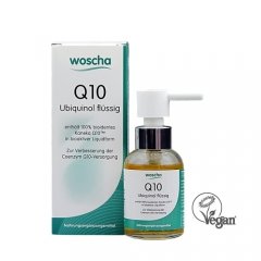 Preisvergleich Produktbild woscha Ubichinol Q10 flüssig 30ml Flasche (vegan)