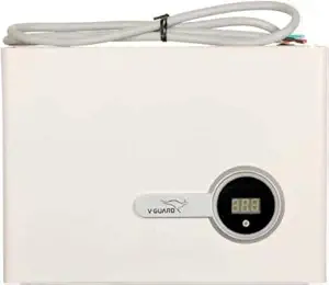 V-Guard VIG 400 Voltage Stabilizer for 1 Air Conditioner Upto 1.5 TON for Inverter AC - White