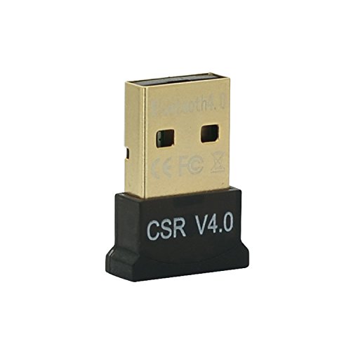 iProtect USB Bluetooth Adapter Plug and Play Adapter für Ihr Smartphone, Tablet, PC, Lautsprecher, Kopfhörer und weitere Geräte in Schwarz - 3