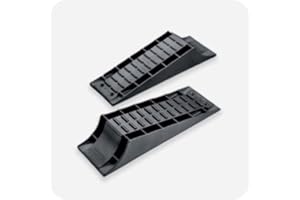 ‎FROLI Froli Standardkeil für Wohnwagen/Wohnmobil, 45 cm lang, 16 cm breit, 8 cm hoch, 8 Tonnen Tragkraft, Set mit 2 Stück, Auffahrkeile