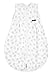 Produktbild Alvi Schlafsack Baby Mäxchen light I leichter Kinder-Schlafsack ärmellos I Sommerschlafsack Jungen und Mädchen I 100% Baumwolle I ÖKO Tex geprüft, Größe:80, Design:Streifenfant silber 865-9