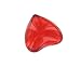 Box of 24 oil bath pearls - hearth shaped - fragrance strawberry