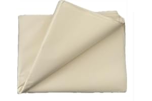 NN BARGAINS MG Lot de 20 feuilles de papier de soie sans acide Crème 50,8 x 76,2 cm