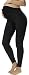 Italian Fashion Maternity Womens Leggins (Black, S)