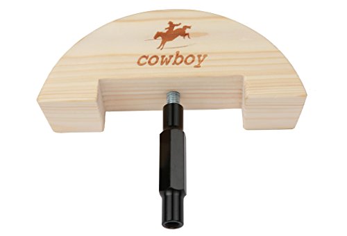 Cowboy® Bunt verstellbar Mütze Heavy Duty Keilrahmen Kleine Größe 6 1/5,1 cm bis 9 1/5,1 cm Größe 7 1/5,1 cm zu 10 5/20,3 cm, holz, schwarz, L - 5