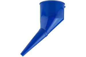 AP SUPPLIES Fuel Funnel with Fine Mesh Filter and Handle for Easy Refilling - Thick Plastic Fuel Funnel for Petrol, Diesel, Oil, Ad-blue, Water, Screen Wash (Blue)