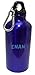 Produktbild Personalisierte Wasserflasche mit Karabiner mit Text: Enan (Vorname/Zuname/Spitzname)