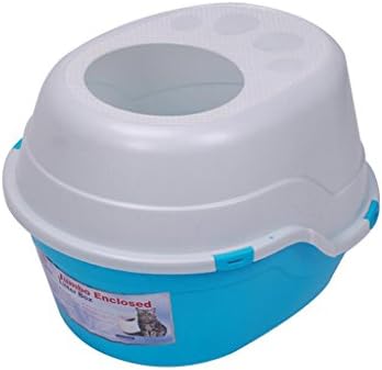 HJXJXJX Cat Pan Plastic litter box cat toilet Top Opening For Quick And Easy Cleaning