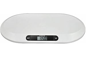 OUKANING 20KG Digital Babywaage Kinderwaage Kleintierwaage Tierwaage LCD Digitalwaage