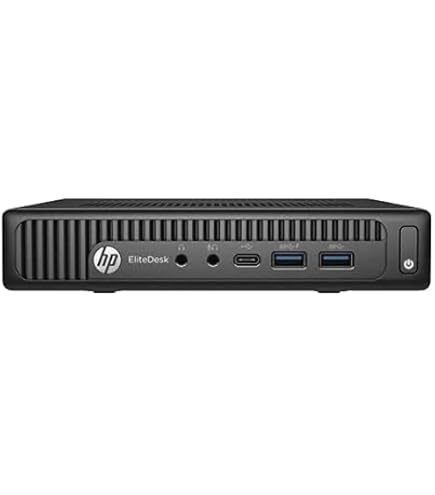 HP EliteDesk 705 G4 Mini Desktop PC (AMD Ryzen 5 2400G, 16GB