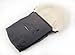 Kaiser Cuddly Bag White Sheepskin (Anthracite)