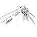 Produktbild 8 Teile/Satz Auto Stereo Audio Schlüssel Entfernung Werkzeuge Auto CD DVD Host Demontage Removal Tools Für Fahrzeuge Auto Radio Reparatur - Silber
