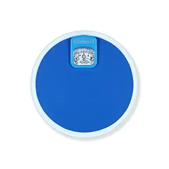 Suvarna,s SLIMLINE Mechanical Iron Body Big Platform Round Shape Weighing Machine, Capacity: 130KG, Warranty: 1 Year, Heavy Duty Personal Manually Adjustable (BLUE)