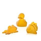 Hevea Badetiere aus Naturkautschuk 3er Pack