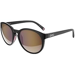 POC Know Gafas de Sol, Unisex adulto, Negro (Uranium Black/Ytterbium Pink), Única
