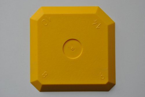 Fugenglätter (gelb) Fugenabzieher, Fugenset, Silikonfuge, Fugenspachtel, Glättspachtel - 6