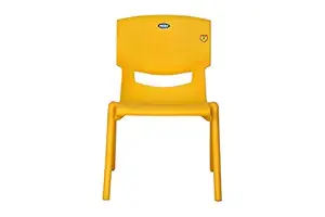 Prima Baby Plastic Chair 120 Strong Durable and Comfortable with Backrest for | Kids | Study | Play for Home/School/Dining for 2 to 6 Years Age