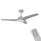 ForceSilence Technology: consigue una profunda sensación de aire fresco al instante con el máximo silencio y confort. AeroBlades: sistema formado por 3 aspas totalmente innovadoras, aerodinámicas y de gran diámetro, diseñadas para maximizar el flujo de aire y garantizar un caudal constante de aire fresco. SmartControl: control inteligente remoto del ventilador gracias a su mando a distancia, intuitivo, práctico y fácil de usar. Controla el ambiente de tu hogar plácidamente desde el sofá.