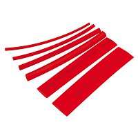 McDrill Schrumpfschlauch-Set 100-teilig, rot, 10cm lang - 2